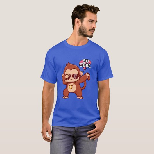 Cool Monkey T-shirt (Voorkant volledig)