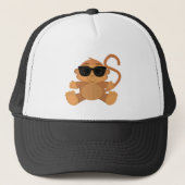 Cool Monkey Trucker Pet (Voorkant)