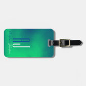 Cool Monogram Bagagelabel (Voorkant horizontaal)