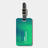 Cool Monogram Bagagelabel (Voorkant verticaal)