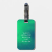 Cool Monogram Bagagelabel (Achterkant verticaal)