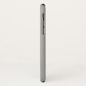 Cool Monogram, Hip Logo Stijl Vibe | Grijs & Wit Case-Mate iPhone Case (Achterkant/links)