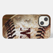 Cool Monogram, Nummer Baseball iPhone 6S Hoezen Hoesje (Achterkant horizontaal)