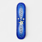 Cool Monogrammed Skateboard "Just Schaats" (Voorkant)