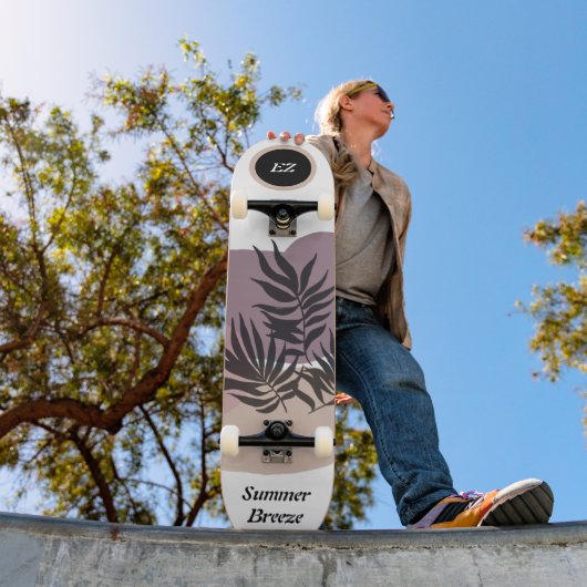 Cool Monogrammed "Summer Breeze" Skateboard (Buiten 1)