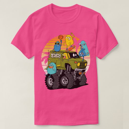 Cool Monster Design Academy T-shirt (Design voorkant)