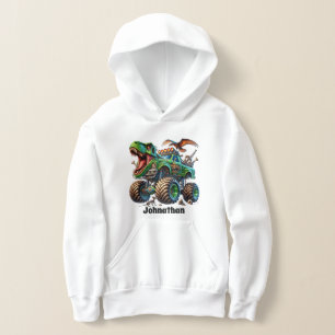 Cool Monster truckliefhebbers voegen naam toe