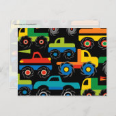 Cool Monsters Trucks Transport Gifts for Boys Briefkaart (Voorkant / Achterkant)