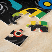 Cool Monsters Trucks Transport Gifts for Boys Legpuzzel (Zijkant)