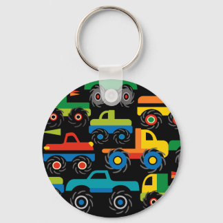 Cool Monsters Trucks Transport Gifts for Boys Sleutelhanger