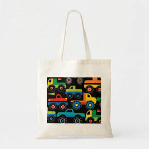Cool Monsters Trucks Transport Gifts for Boys Tote Bag