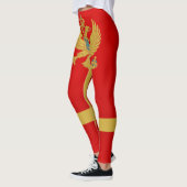 Cool Montenegro vlag-Mode Leggings (Links)