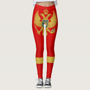 Cool Montenegro vlag-Mode Leggings