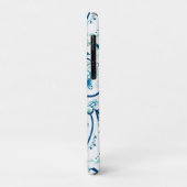 COOL Mooi blauw Case-Mate iPhone Case (Achterkant/links)