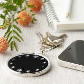 Cool Moon Phases Sleutelhanger (Zijkant)