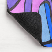 "Cool Morning" Abstract Design Mousepad Muismat (Hoek)