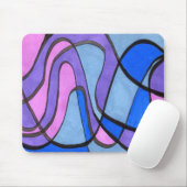 "Cool Morning" Abstract Design Mousepad Muismat (Met muis)