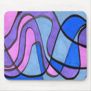 "Cool Morning" Abstract Design Mousepad Muismat