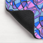 "Cool Morning" Getuige Abstract Design Mousepad Muismat (Hoek)