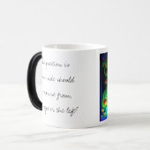 Cool Morphing Mushroom Tea Mok (Voorkant links)