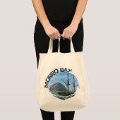 Cool Morro Bay Grocery Bag! Tote Bag (Voorkant (product))