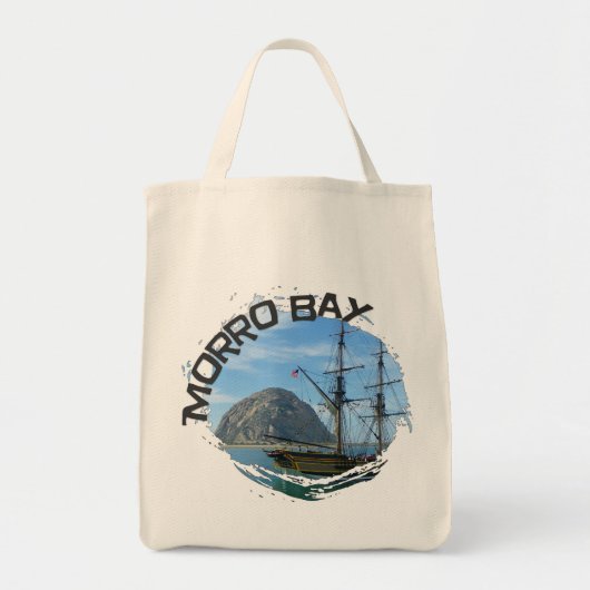 Cool Morro Bay Grocery Bag! Tote Bag (Voorkant)