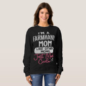 Cool Mothers Day Farmhand Mom Trui (Voorkant volledig)