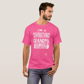 Cool Mothers Day Shooting Grandma T-shirt (Voorkant volledig)