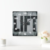 Cool Motivatie training LIFT Gym Fitness Vierkante Klok (Huis)