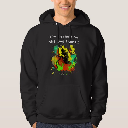Cool Motorcross Stunts Hoodie (Voorkant)