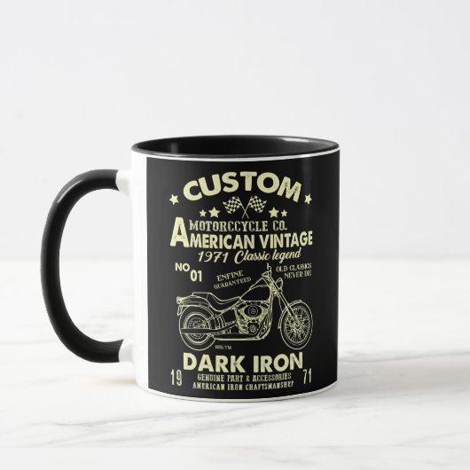Cool Motorcycle Co 1971 Birthday American  Mok (Links)