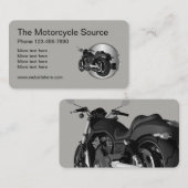 Cool motorfietsthema visitekaartje (Voorkant / Achterkant)