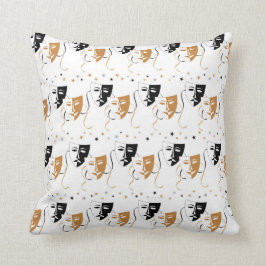 Cool Movie mask-patroon thuisbioscoopkussen Kussen