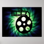 Cool Movie Reel Poster (Voorkant)