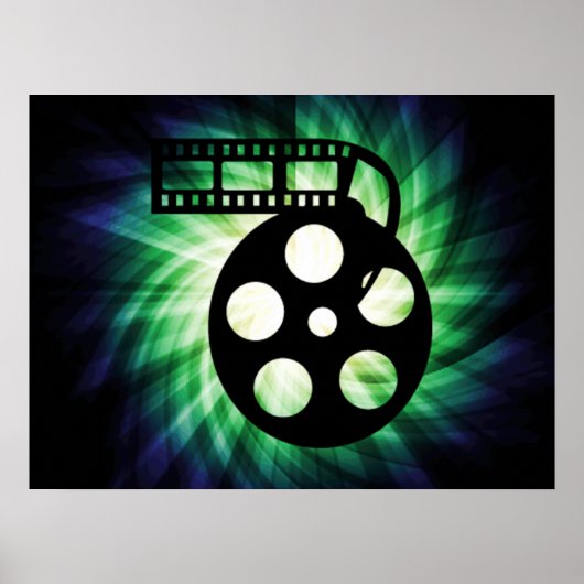 Cool Movie Reel Poster (Voorkant)