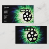 Cool Movie Reel Visitekaartje (Voorkant / Achterkant)