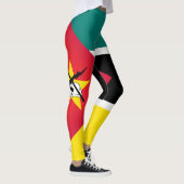 Cool Mozambique Vlag Mode Leggings (Rechts)