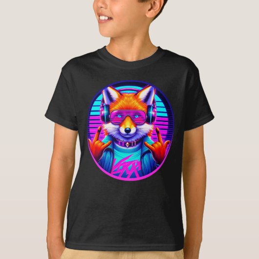 Cool Mr Fox T-shirt (Voorkant)