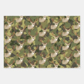 Cool Mule Deer Buck Camo Vist Mannen Inpakpapier Vel (Voorkant)
