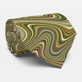 Cool Multi-Color Curvy Lines Stropdas