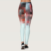 Cool Multi-Color Pattern Leggings (Achterkant)