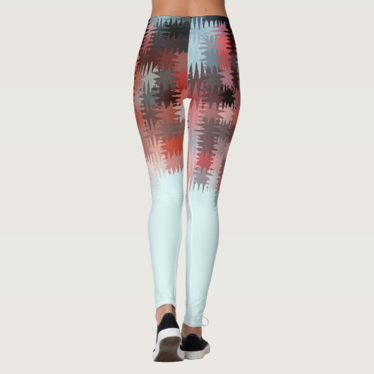 Cool Multi-Color Pattern Leggings (Achterkant)