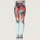 Cool Multi-Color Pattern Leggings (Voorkant)