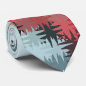 Cool Multi-Color Pattern Stropdas (Opgerold)