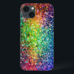 Cool Multicolor Retro Glitter & Sparkles Patroon 2 Case-Mate iPhone Case<br><div class="desc">Coll multicolor retro glitter en sparkles patroon 2. Als u om het even welke hulp nodig hebt die om het even welk van mijn design aanpassen,  contacteer de ontwerper ArtOnWear. Vrije tekst formatteren met levende hulp beschikbaar door verzoek.</div>