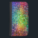 Cool Multicolor Retro Glitter & Sparkles Patroon 2 Galaxy S4 Portefeuille Hoesje<br><div class="desc">Coll multicolor retro glitter en sparkles patroon 2. Als u om het even welke hulp nodig hebt die om het even welk van mijn design aanpassen,  contacteer de ontwerper ArtOnWear. Vrije tekst formatteren met levende hulp beschikbaar door verzoek.</div>