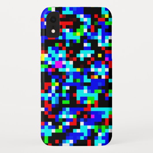 COOL Multicolor Square Lined Pattern Case-Mate iPhone Case (Achterkant)