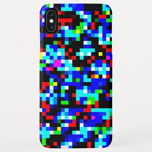 COOL Multicolor Vierkant Streeppatroon Case-Mate iPhone Case (Achterkant)