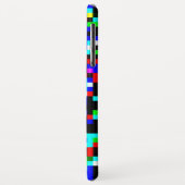 COOL Multicolor Vierkant Streeppatroon Case-Mate iPhone Case (Achterkant/links)