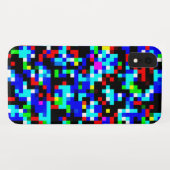 COOL Multicolor Vierkant Streeppatroon Case-Mate iPhone Case (Achterkant (horizontaal))